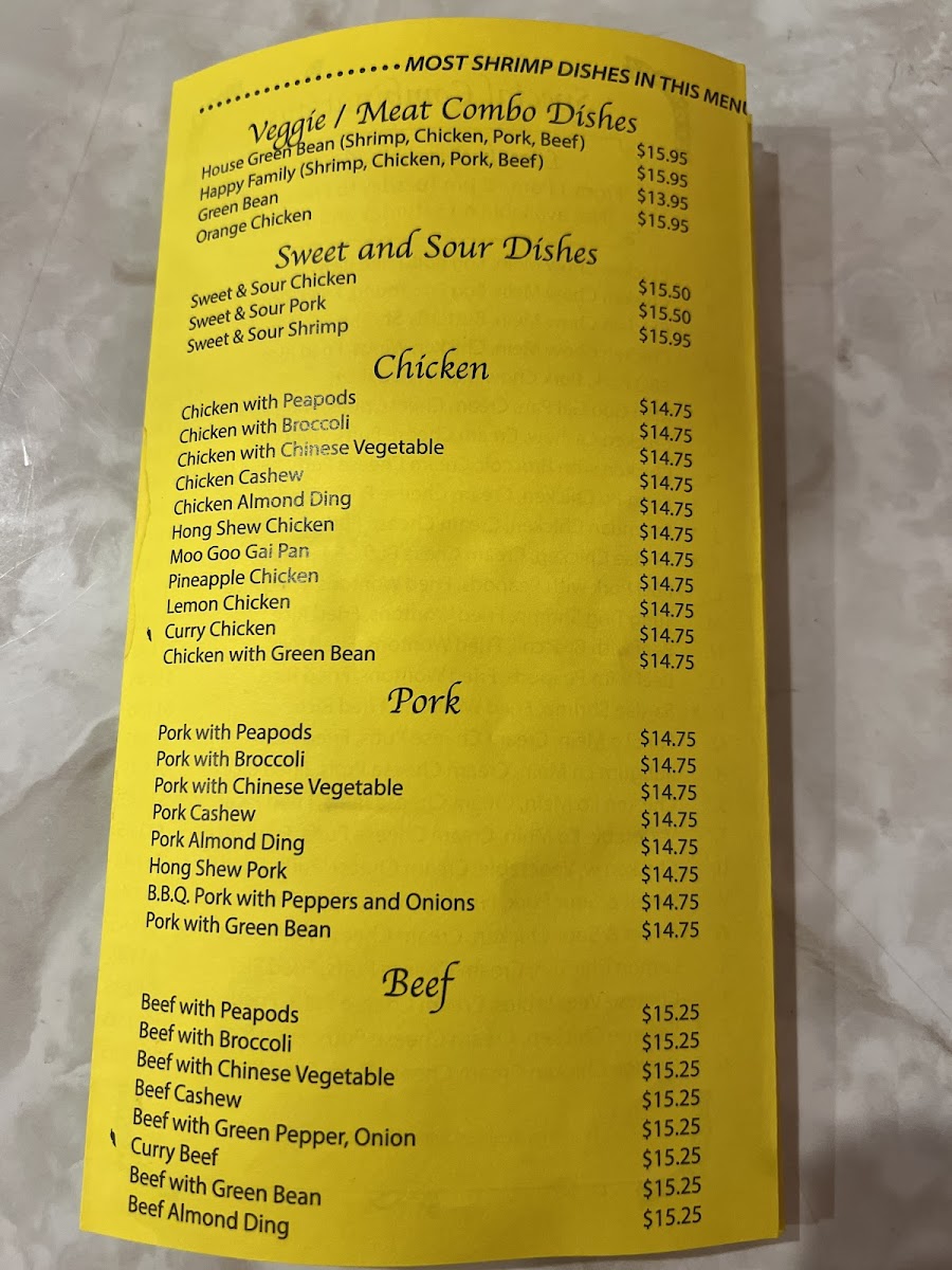 Tak Shing Chinese Restaurant Menu-2